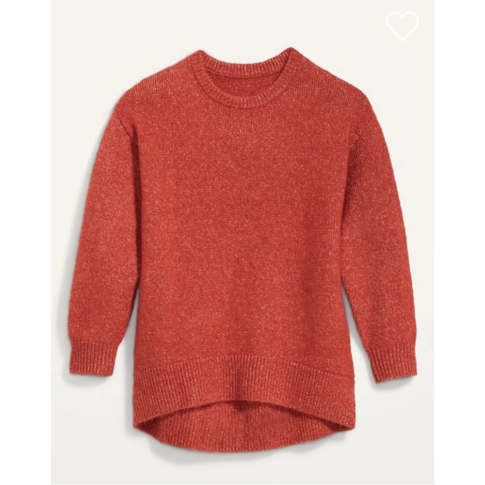 Old Navy cozy plush-yarn tunic sweater for women. Size Large Tall